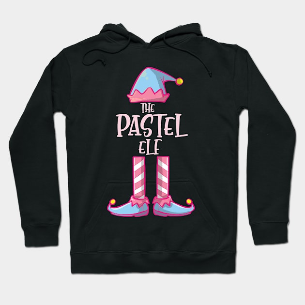 Pastel Goth Christmas Elf Kawaii Gothic Sarcastic Eboy Egirl Hoodie by TellingTales